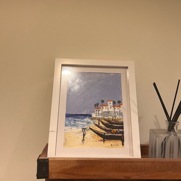 Original Hand-Painted Elmina Castle Artwork – Ghana 🇬🇭 - Picture 3 of 5